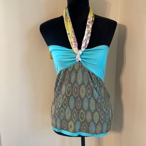 Missoni vintage Y2K halter top